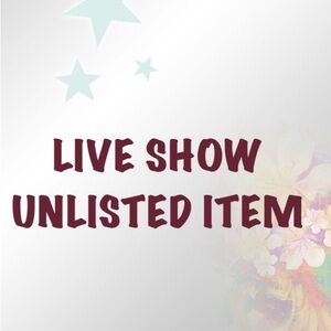 👗Unlisted item👚